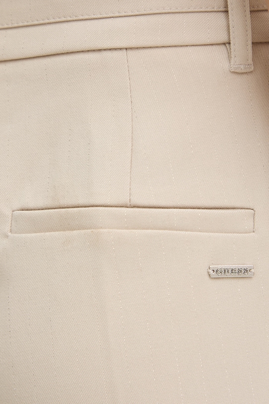 Guess spodnie regular damskie BRUNA beżowy W6GB06.W1777