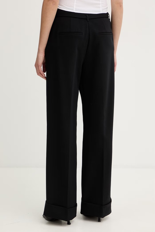 Odzież Guess spodnie damskie W6GB17.W1894 czarny