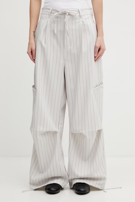 Y-3 spodnie PS UT SL PANTS high beżowy KH0472