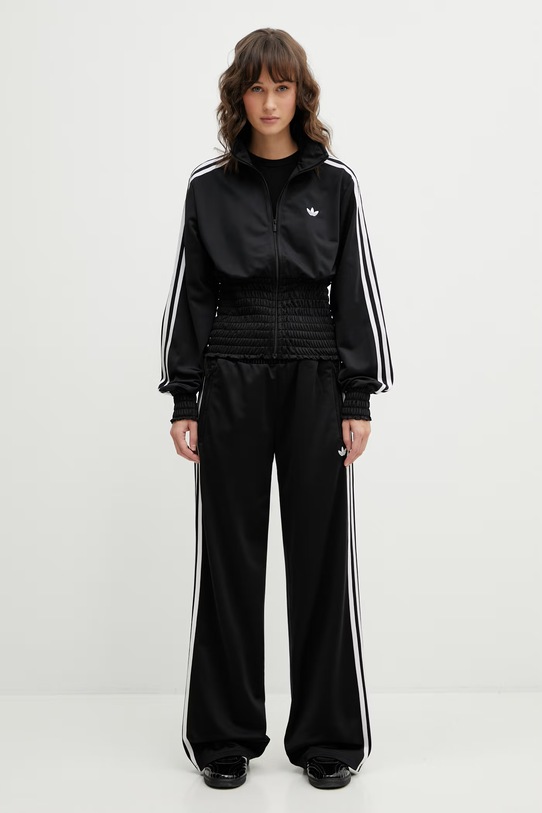 adidas Originals spodnie dresowe SMOCKED FB TP KD0301 czarny