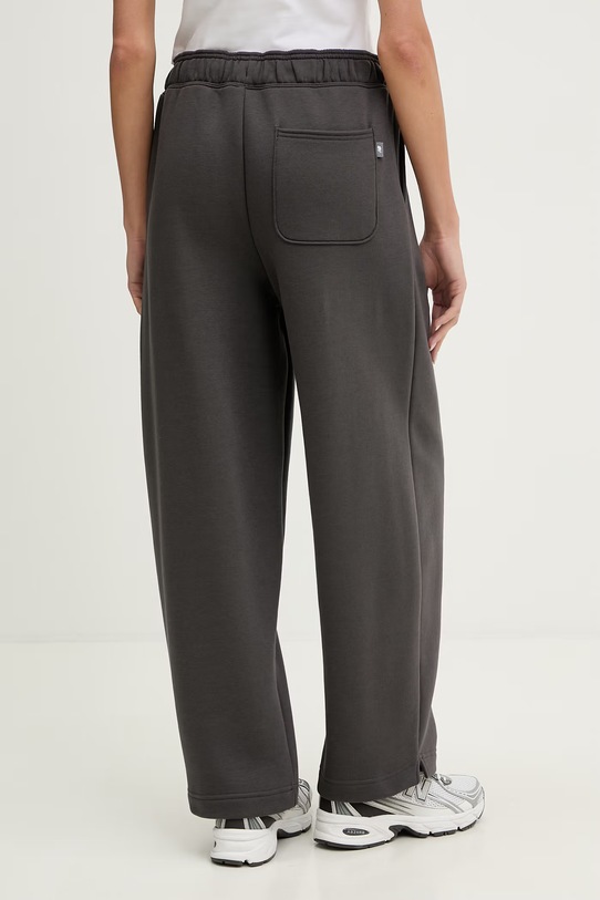 Odzież New Balance spodnie dresowe damskie Fleece WB61W1DZABR szary