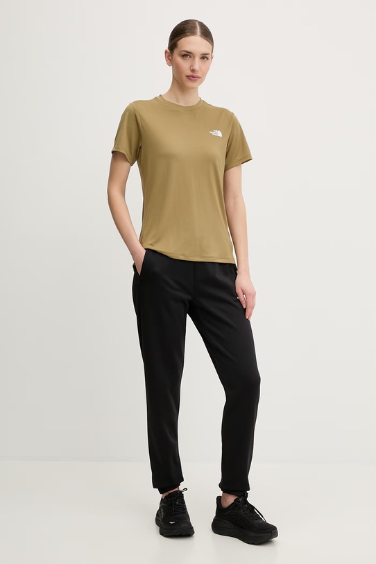 The North Face spodnie treningowe REAXION 2.0 NF0A8DWAKS71 czarny SS26