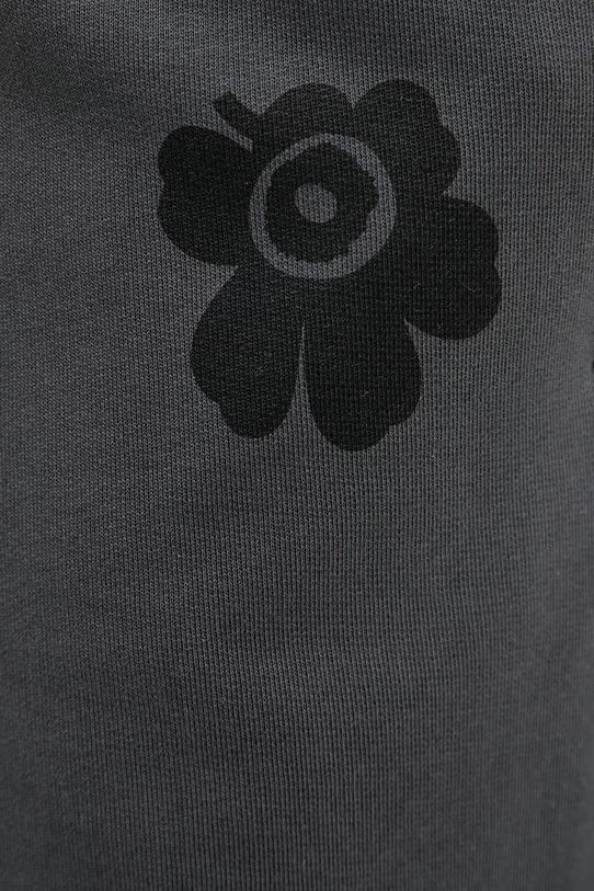 Marimekko Παντελόνι επίσημο γυναικείο βαμβακερό γκρί 095059