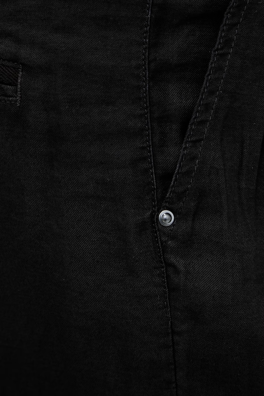 G-Star spodnie damskie z wiskozy Pleated chino czarny D29111.E393