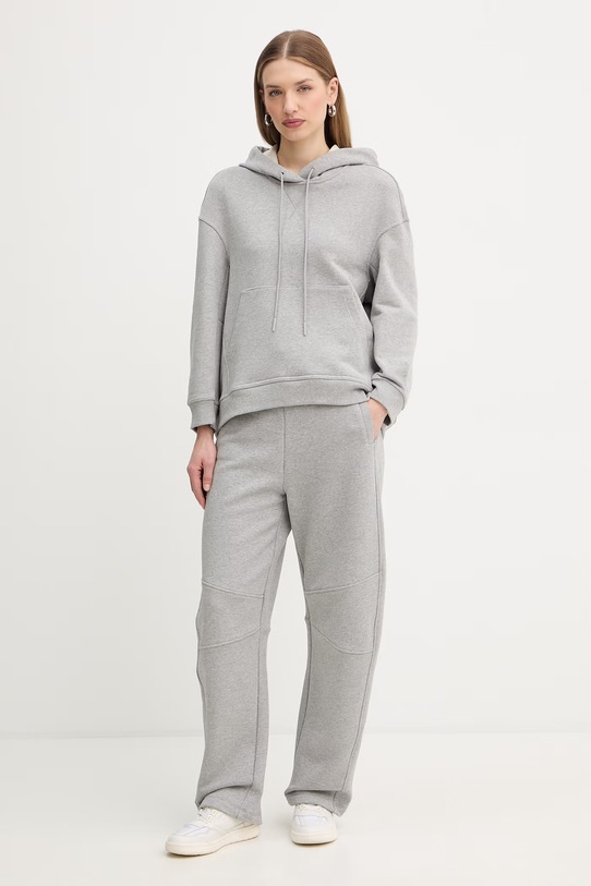 MAX&Co. spodnie dresowe bawełniane MCOALCE 2616781031200 szary SS26