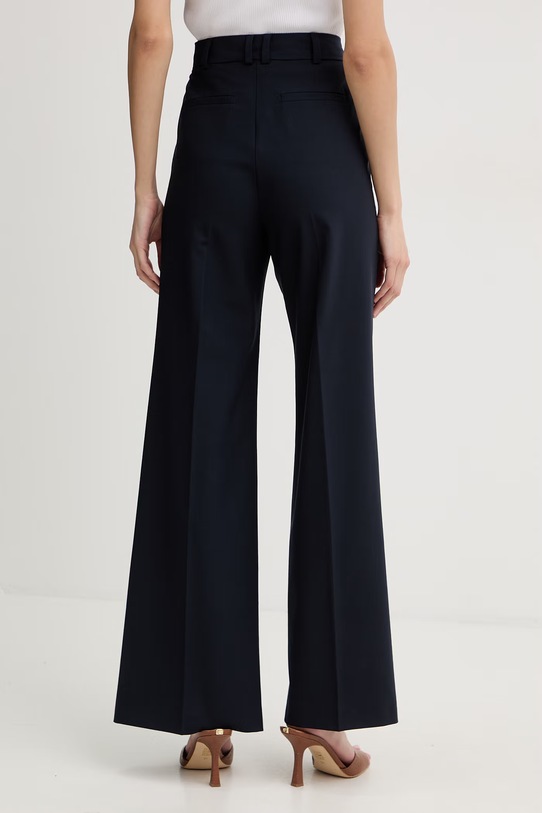 Odzież Max&Co. spodnie garniturowe damskie z lnem MCOBALENIO 2616131083200 granatowy