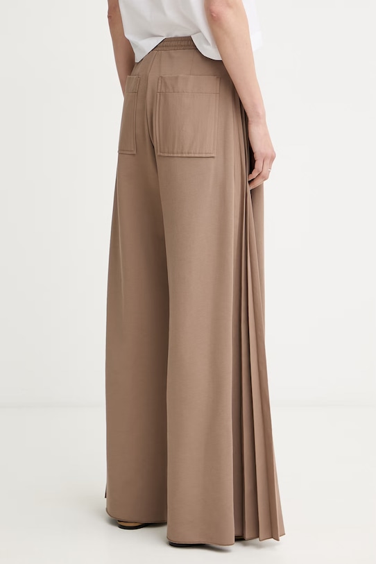 Ρούχα Max&Co. παντελόνι επίσημο γυναικείο MCOGRANA 2616781014200 καφέ