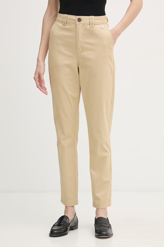 U.S. Polo Assn. spodnie CHINO z elastanem beżowy WUP1018