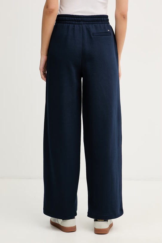 Oblečenie Tommy Hilfiger teplákové nohavice dámske s bavlnou WW0WW48764 tmavomodrá