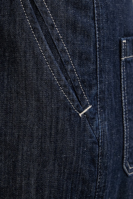 Marc Aurel spodnie damskie bawełniane granatowy 1284A11190