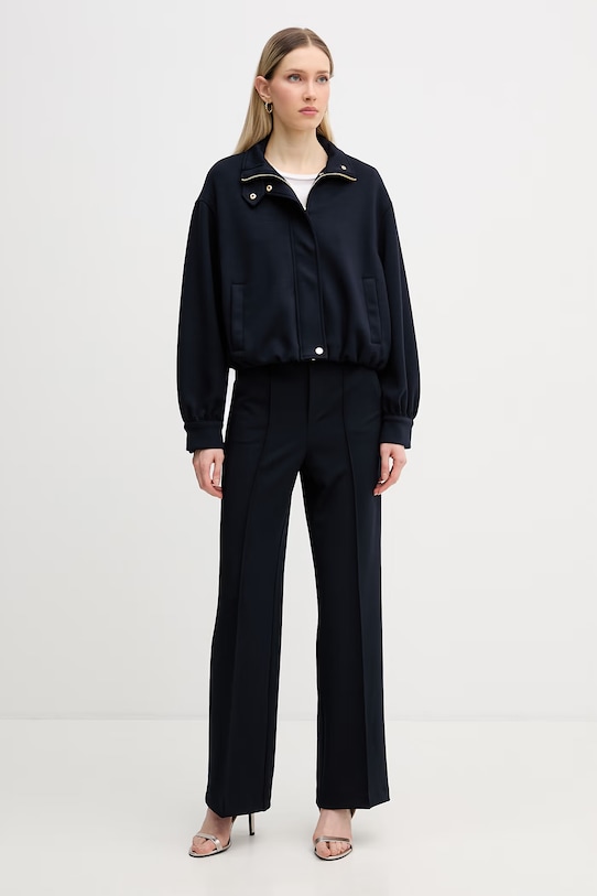 Marc Aurel spodnie damskie 1295A11104 granatowy SS26