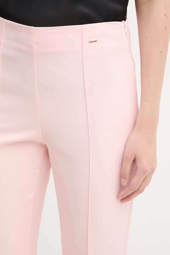 Gaudi spodnie garniturowe damskie różowy 611FD25032