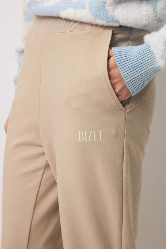 Bizuu spodnie dresowe ZEIA beżowy ZEIA.BEZOWY