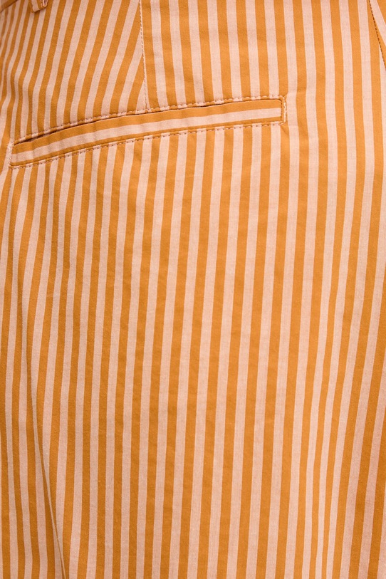 Sessun spodnie wide leg damskie bawełniane pomarańczowy 26207029