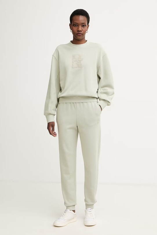 Armani Exchange trenirka ženska bombažna XW001733.AF18990 bež SS26