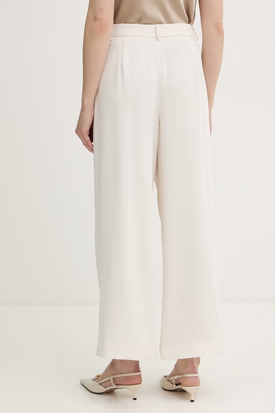 Odzież Armani Exchange spodnie damskie XW001949.AF21555 beżowy