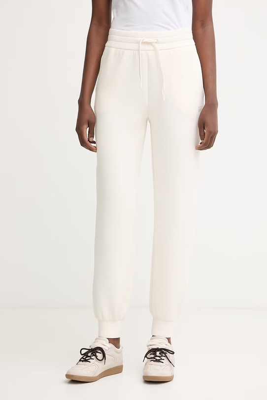 Armani Exchange pantaloni de trening pentru femei bej XW002043.AF21290