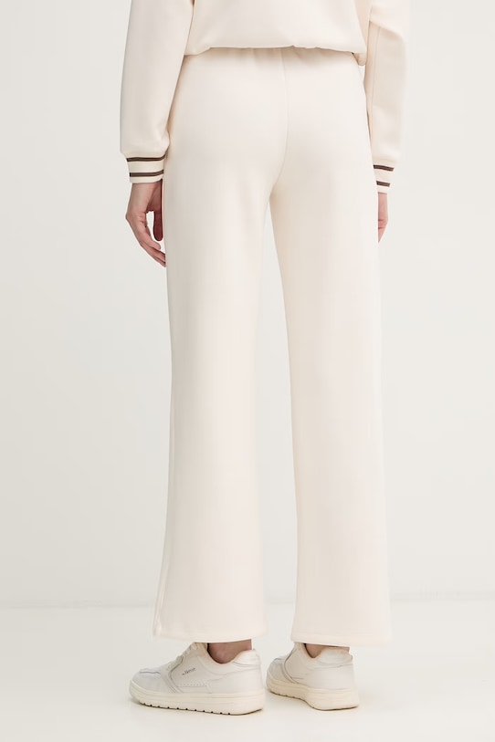 Odzież Armani Exchange spodnie dresowe damskie z wiskozą XW002073.AF10804 beżowy