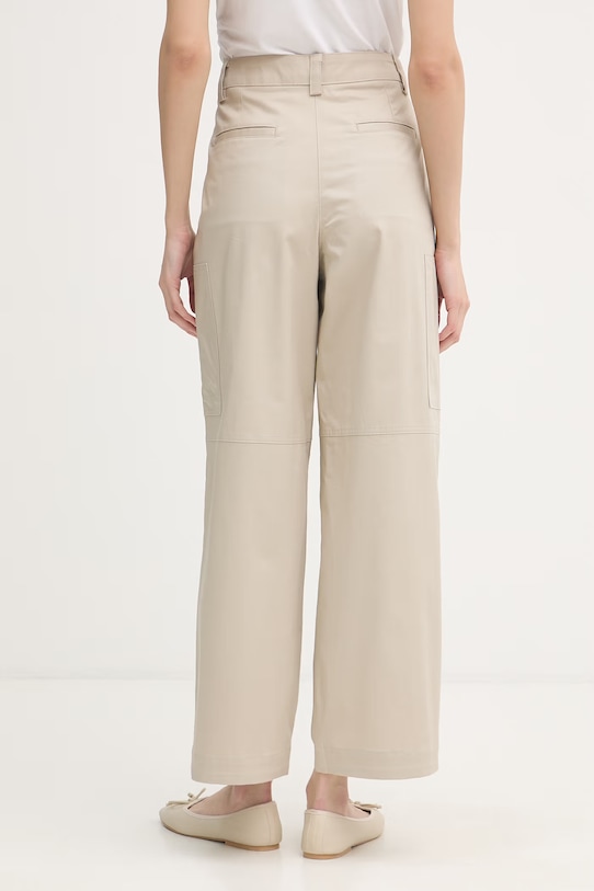 Odzież DKNY spodnie damskie P6CK0EII beżowy