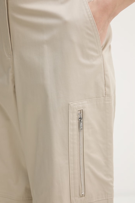 DKNY spodnie damskie beżowy P6CK0EII