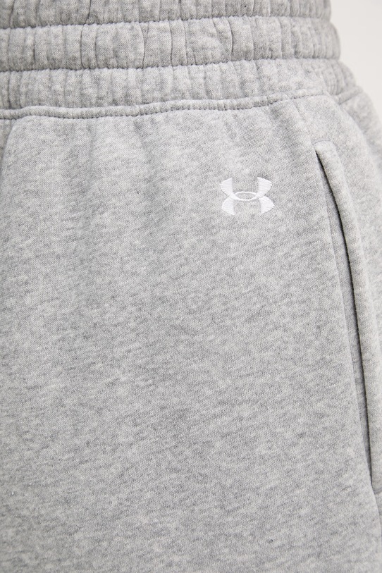 Under Armour spodnie dresowe damskie z bawełną Rival Fleece 6012293 szary
