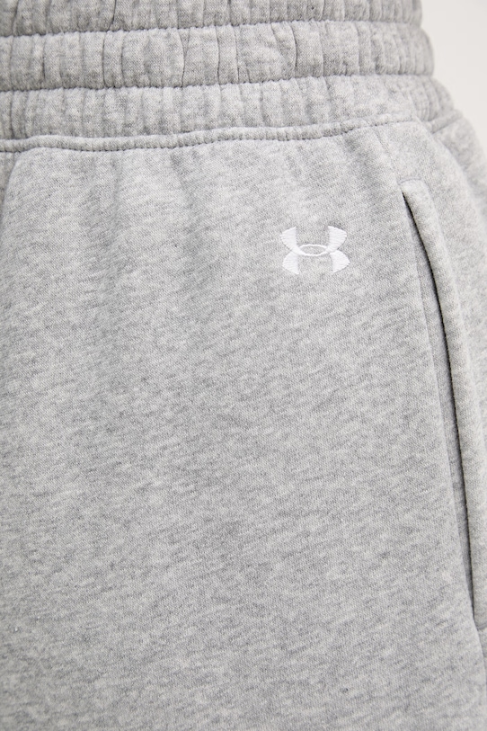 Under Armour spodnie dresowe damskie z bawełną Rival Fleece 6012293 szary