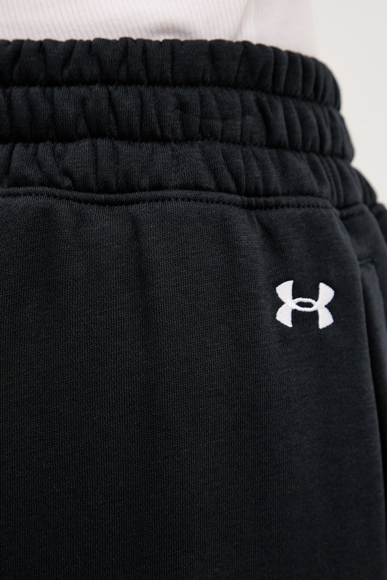 Under Armour spodnie dresowe damskie z bawełną Rival Fleece 6012293 czarny