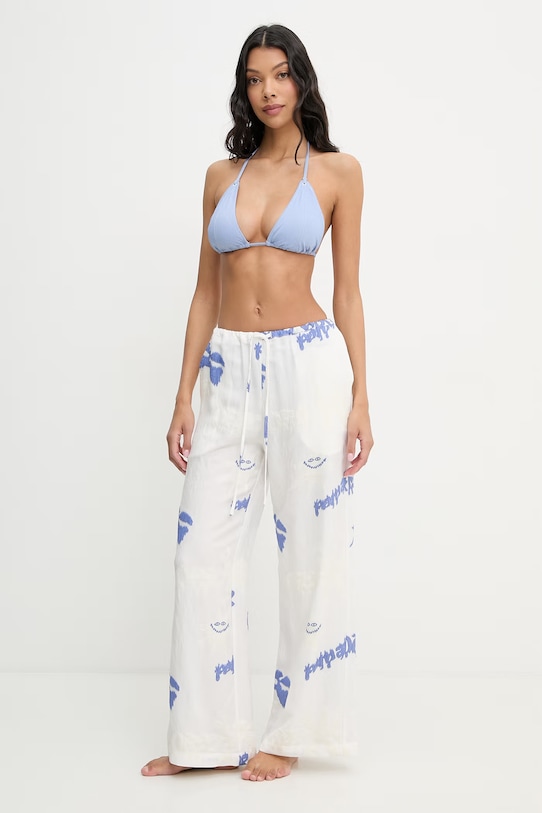 OAS spodnie damskie z lyocellem 502003.6754 biały SS26