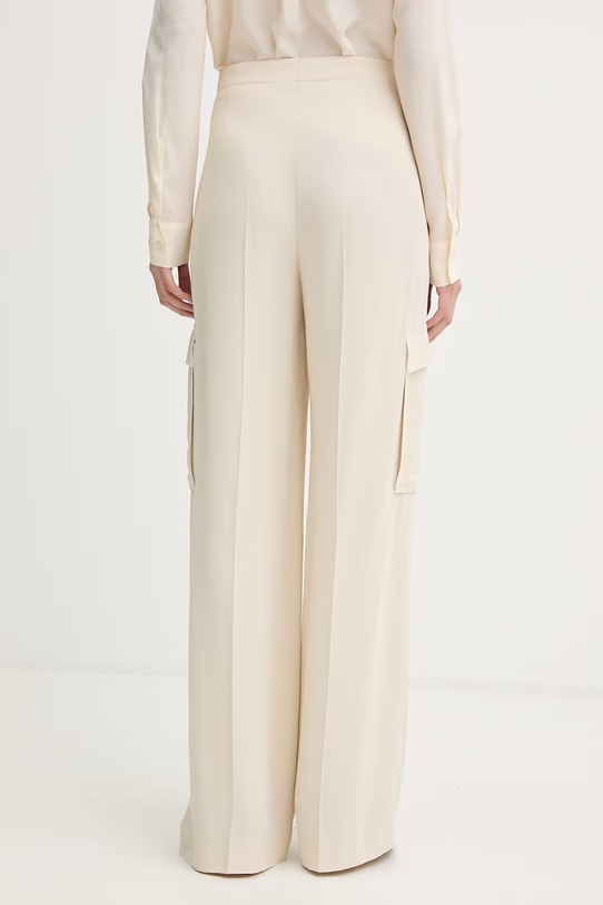 Odzież BOSS spodnie cargo damskie z wiskozą Tianamia1 50556626 beżowy