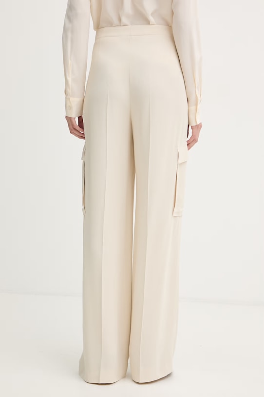 Odzież BOSS spodnie cargo damskie z wiskozą Tianamia1 50556626 beżowy