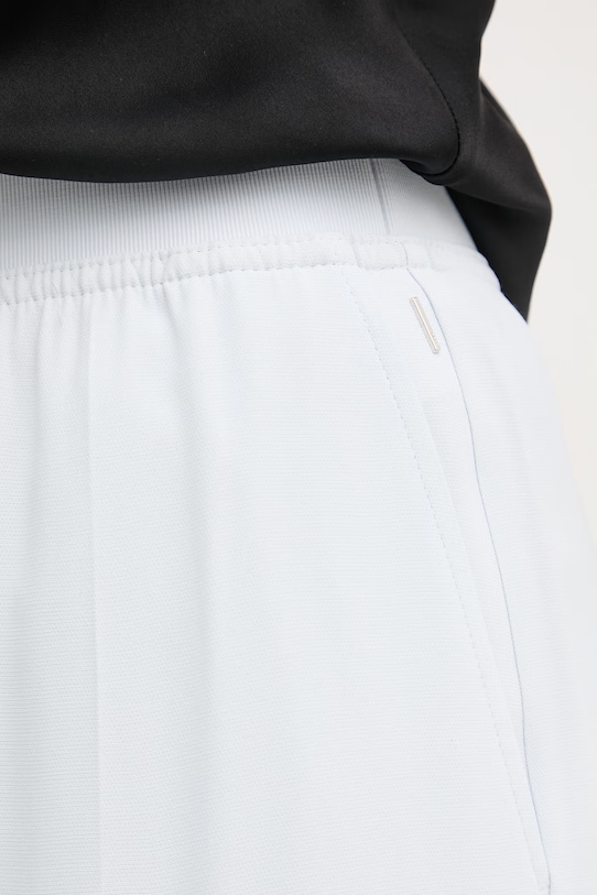 BOSS pantaloni wide leg pentru femei, cu vâscoză Tiana10 albastru 50557442