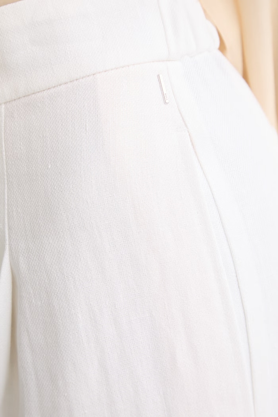 BOSS pantaloni pentru femei, cu in Tiana11 bej 50557443