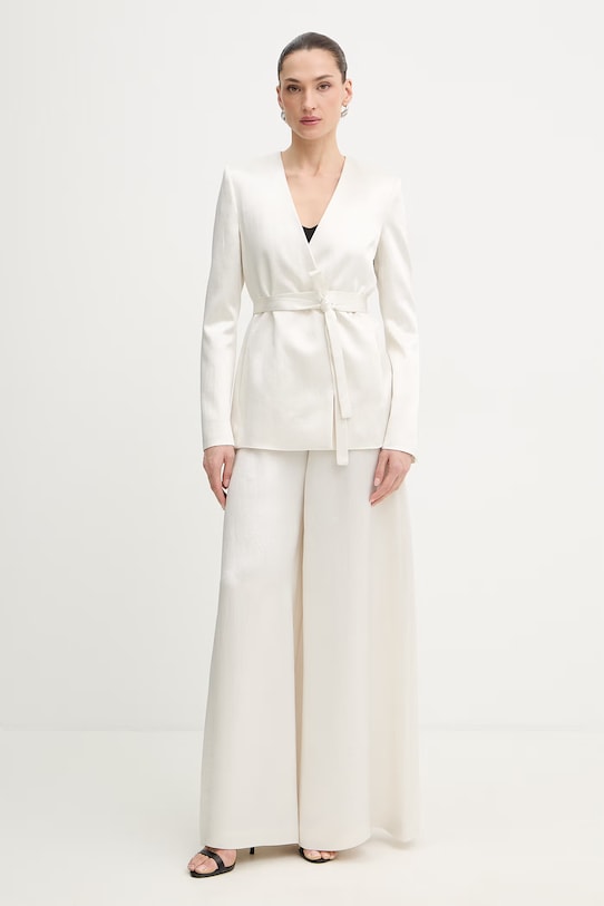 Панталон BOSS Torcain 50558309 бежов SS26