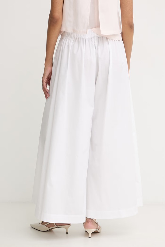 Oblečenie BOSS nohavice dámske bavlnené Talini 50558447 biela