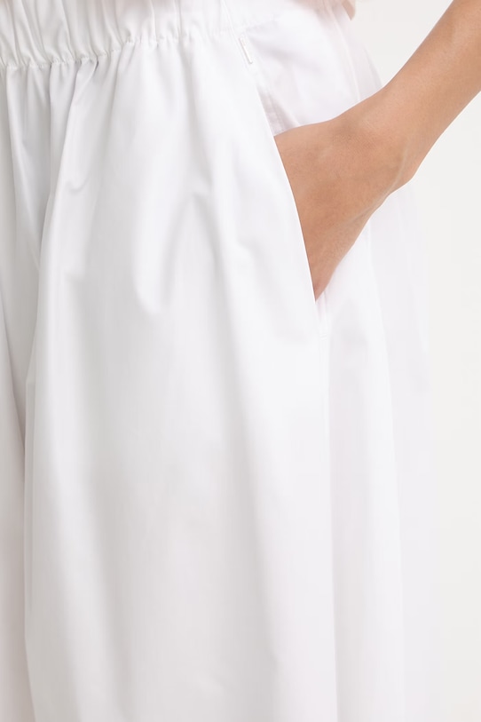 BOSS nohavice dámske bavlnené Talini biela 50558447