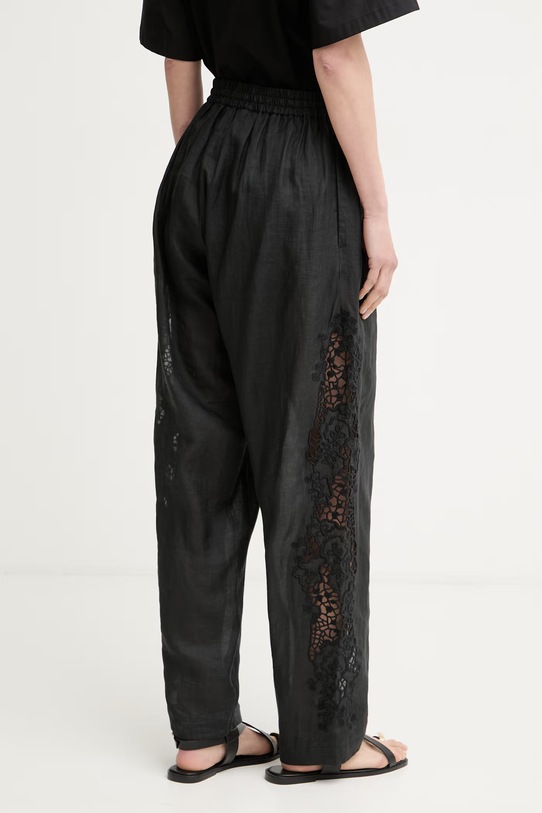 Oblečenie BOSS Orange nohavice dámske C Trika 50556735 čierna