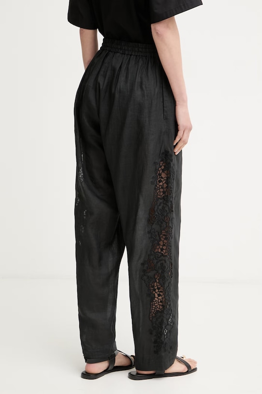 Oblečenie BOSS Orange nohavice dámske C Trika 50556735 čierna