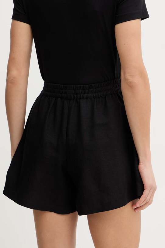 Одежда BOSS Orange шорты для женщин со льном C Tallan 50559251 чёрный