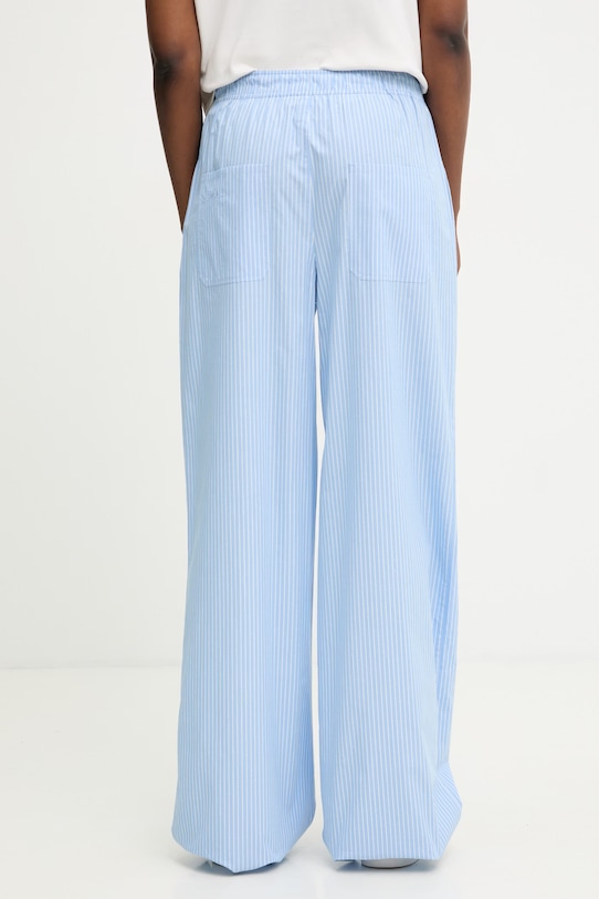 Odzież HUGO Blue spodnie damskie bawełniane 50561006 niebieski