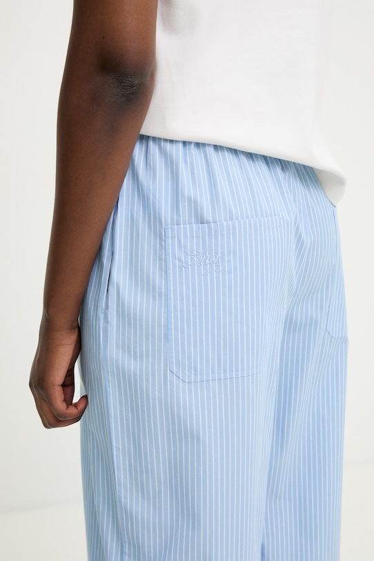 HUGO Blue spodnie damskie bawełniane niebieski 50561006