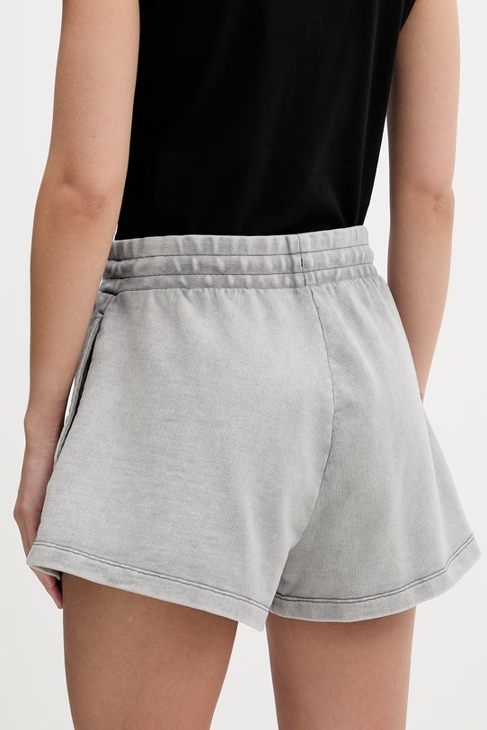 Odzież HUGO Blue szorty dresowe damskie bawełniane Norlina_B_1 50559459 szary