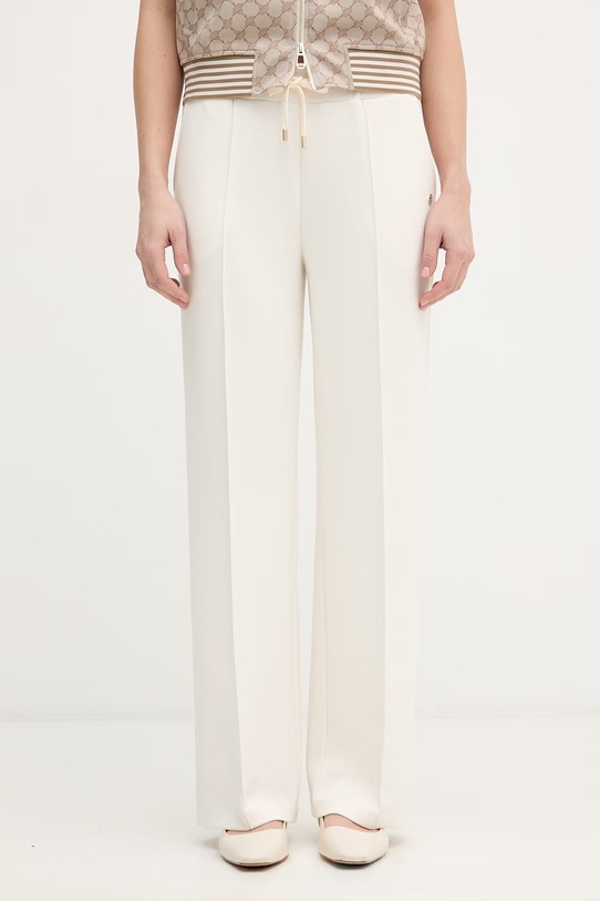 Joop! spodnie dresowe z elastanem beżowy 30100690