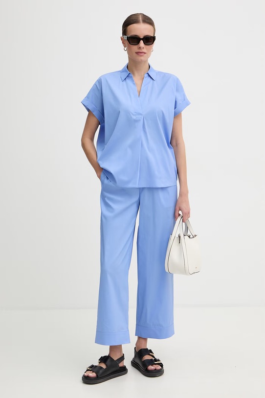 Joop! spodnie 30101372 niebieski SS26