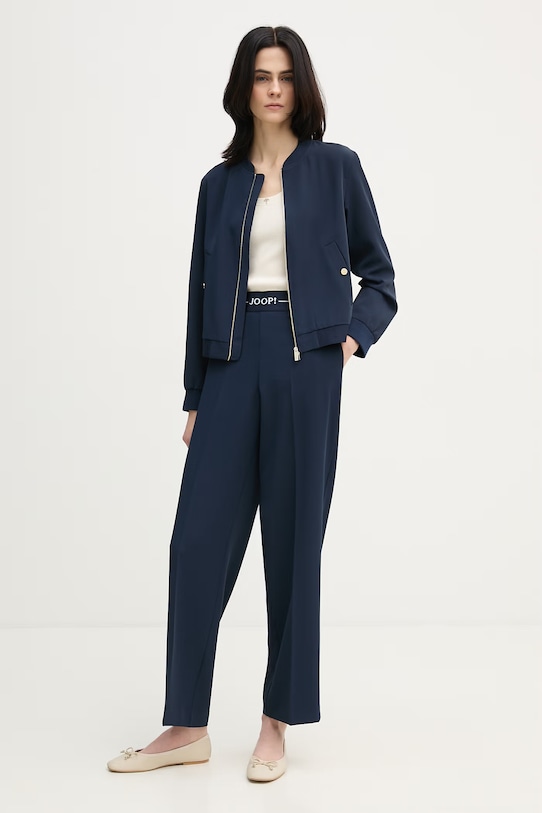 Joop! spodnie 30101724 granatowy SS26