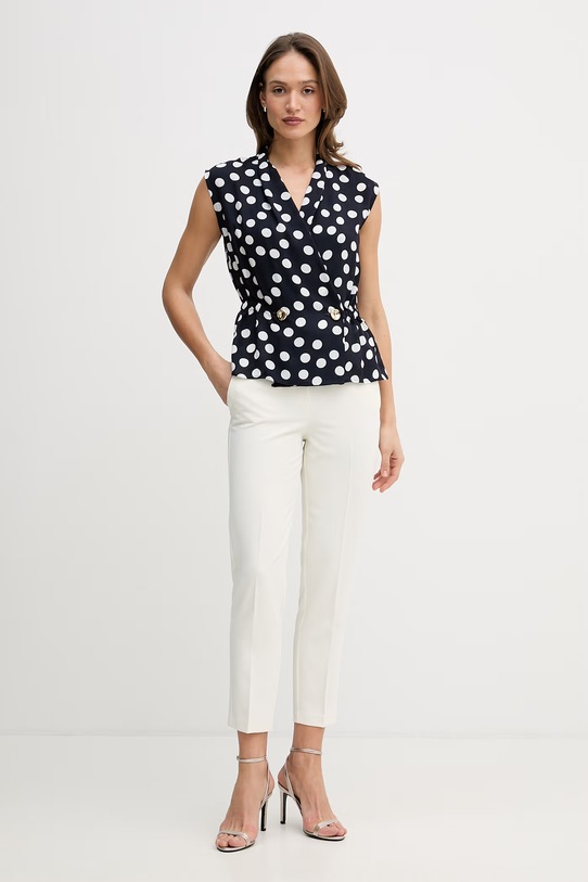 Joop! spodnie damskie 30101880 beżowy SS26