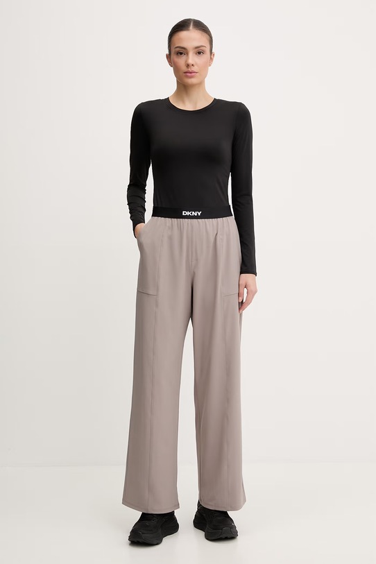 Dkny spodnie DP6P3645 szary SS26