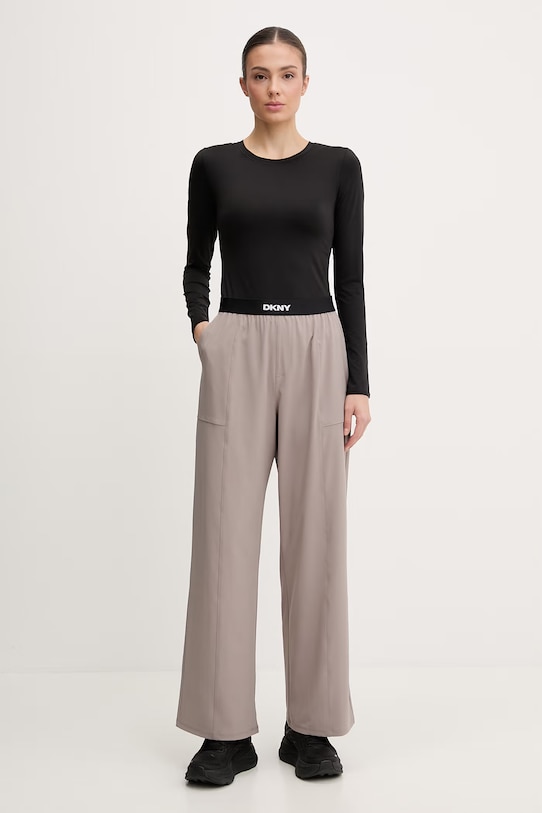 Dkny spodnie DP6P3645 szary SS26