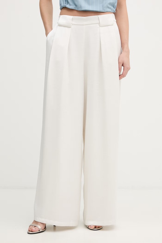 Dkny spodnie tkanina beżowy P6AK7E57