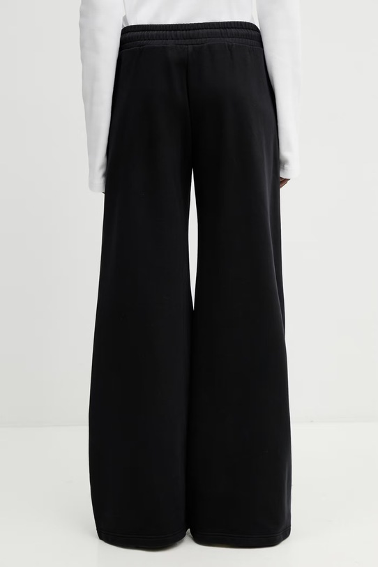 Odzież Off-White Bookish Reg spodnie dresowe bawełniane damskie 2CH022S26FLE001 czarny