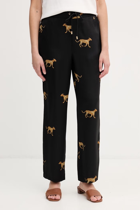 Lola Casademunt spodnie damskie czarny LS2614022